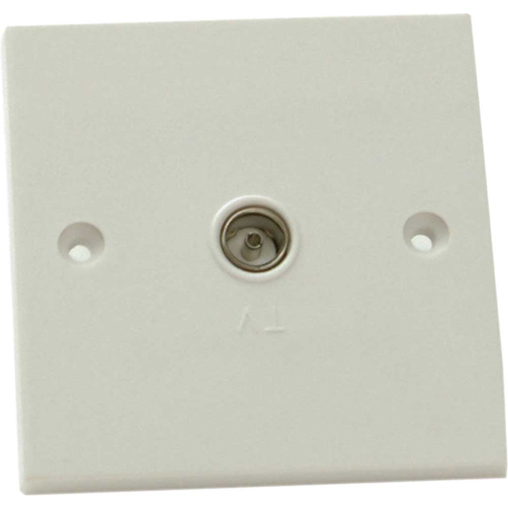 Image of Smj 1 Gang Coaxial Tv Socket