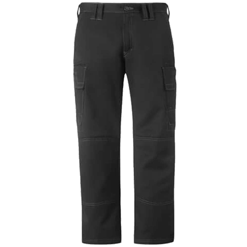 Snickers Mens Service Line Cargo Trousers Black 30" Waist & 30" Leg