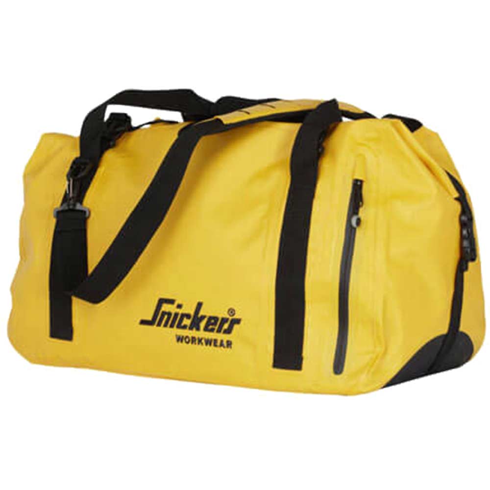 Snickers Mens Waterproof Duffel Bag Yellow