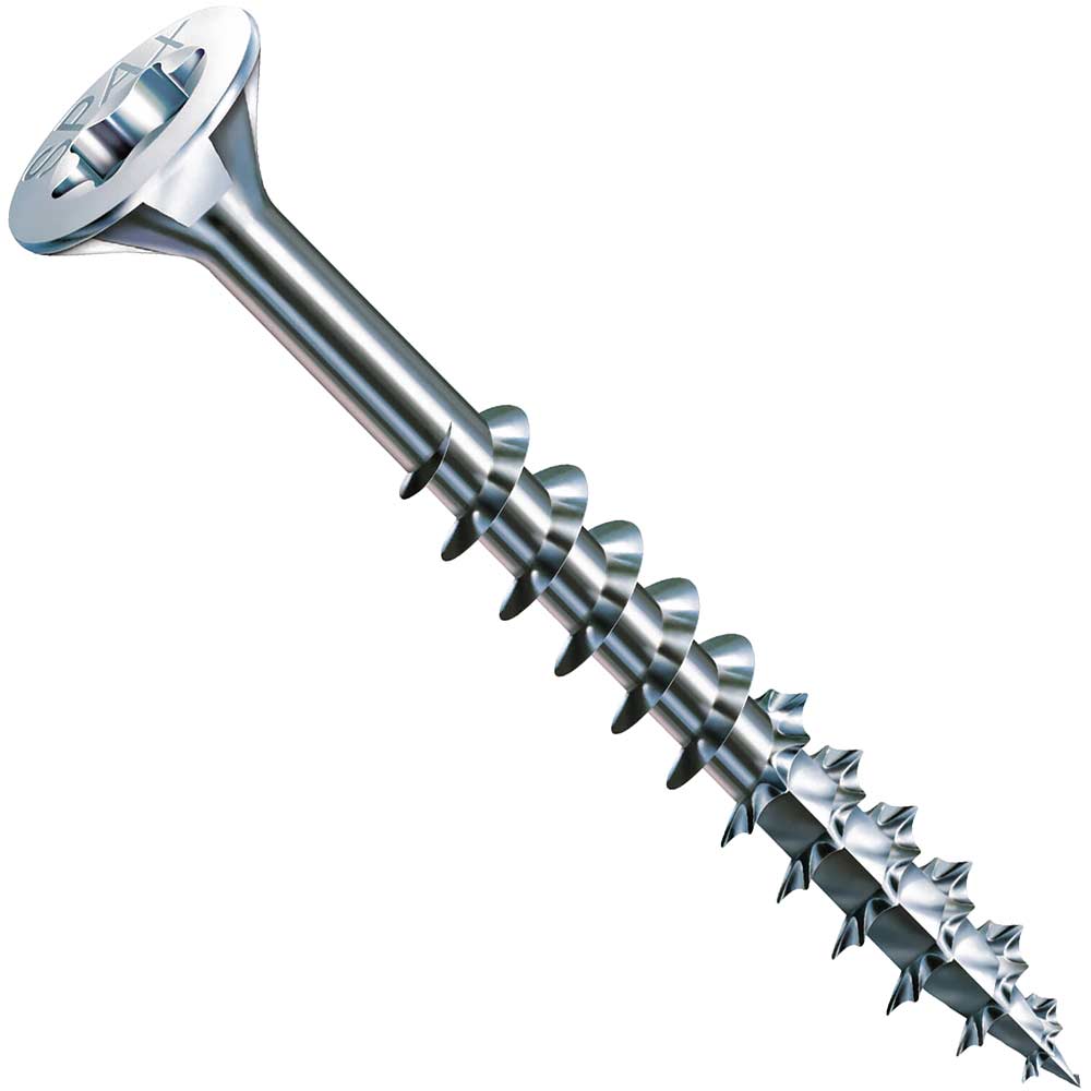 Spax 6 x 100mm Torx Washer Head Wood Screws Stainless Steel Box of 100