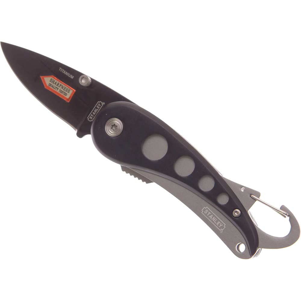 Image of Stanley Liner Lock Utility Knife + Karabiner Knife