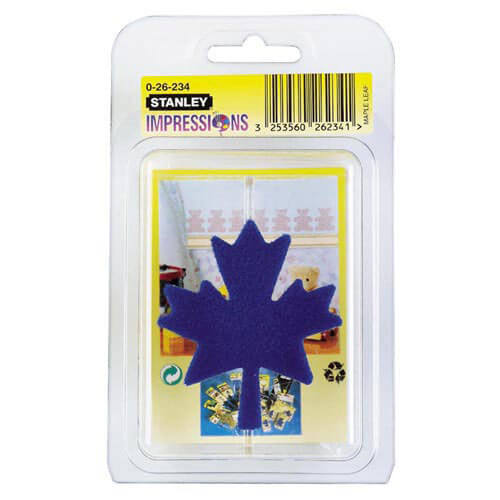 Stanley Decorative Stamp - Maple Leaf 0 26 234