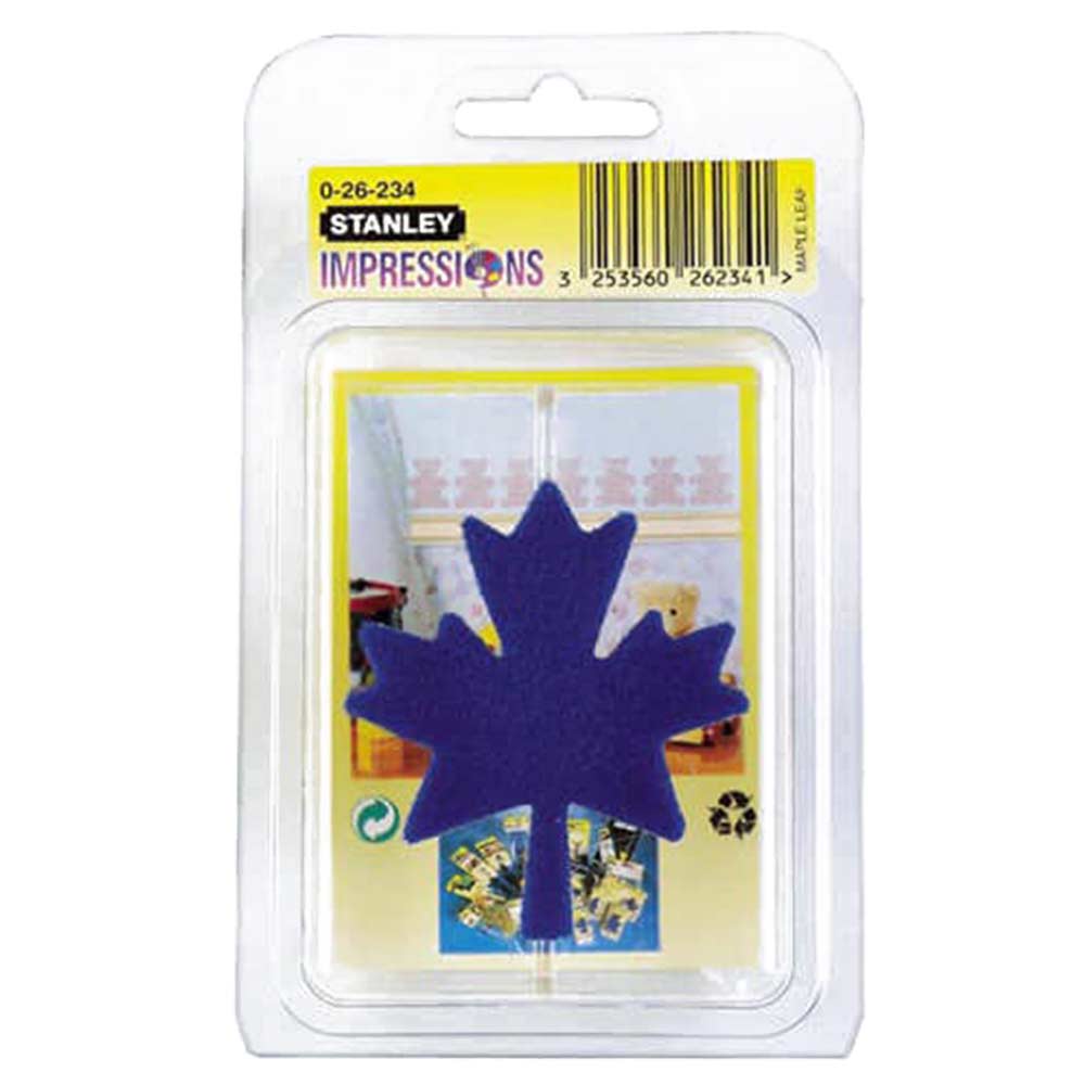 Stanley Decorative Stamp - Maple Leaf 0 26 234