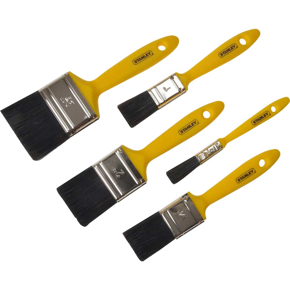 Stanley Hobby Paint Brush Set (5) 0 29 592