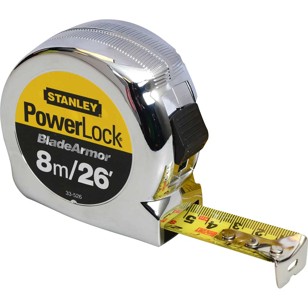 Stanley Blade Armor 8 Metre / 26 Feet Tape Measure