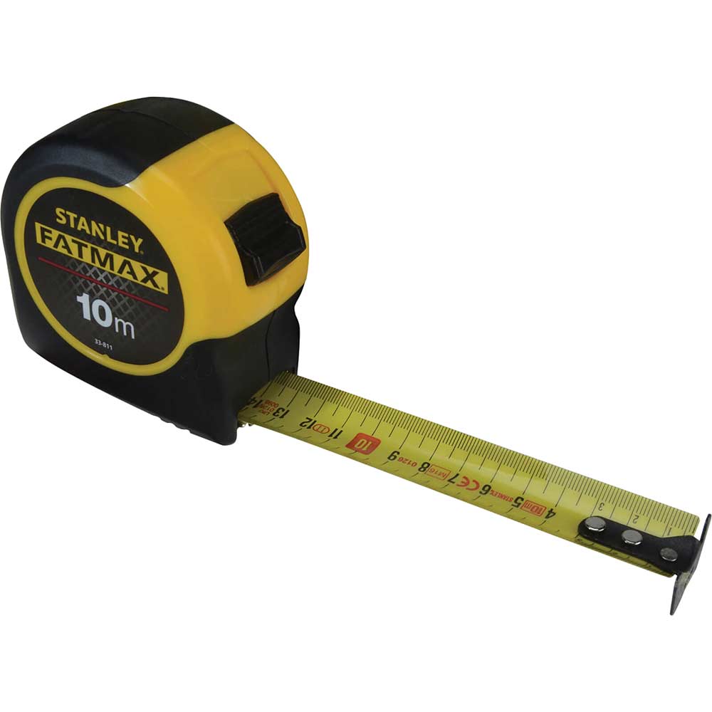 Image of Stanley Fatmax 10 Metre Tape Measure Metric Only