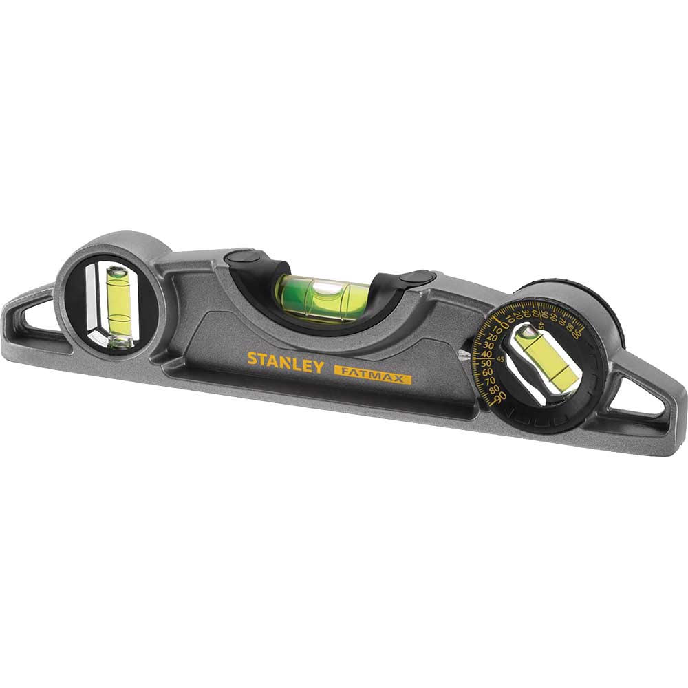 Stanley FatMax XTREME Torpedo 3 Vial Spirit Level 25cm / 10"