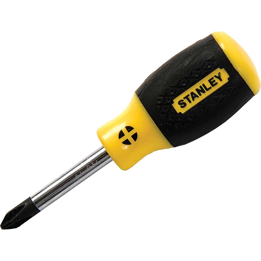 Stanley Cushion Grip Screwdriver Phillips Ph2 x 45mm