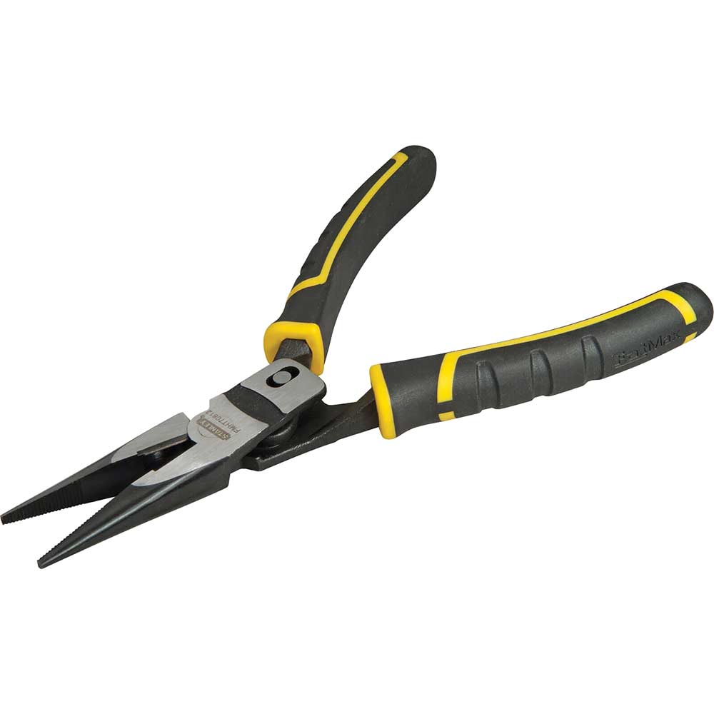 Image of Stanley FatMax Compound Action Long Nose Pliers