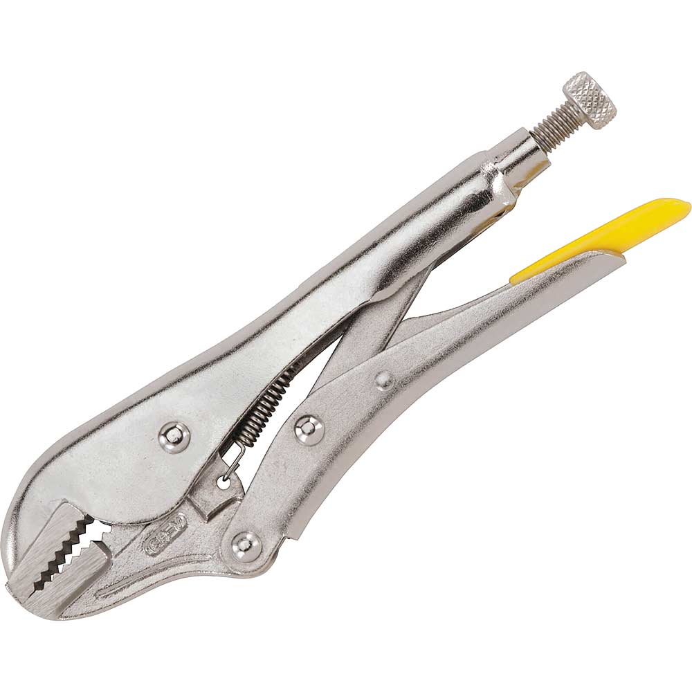 Image of Stanley Locking Pliers 9&quot; Straight Jaw