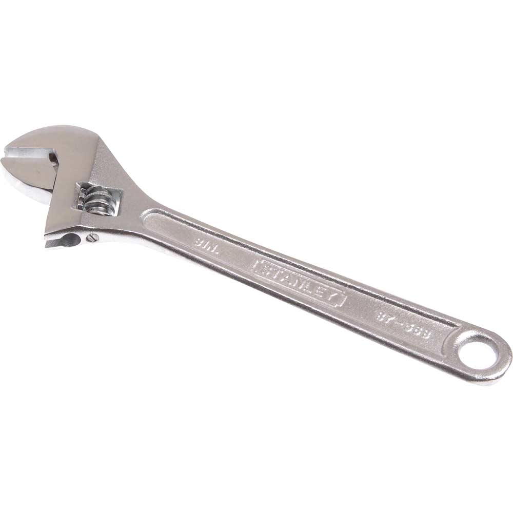 Stanley Chrome Adjustable Spanner 8"/200mm 0 87 368
