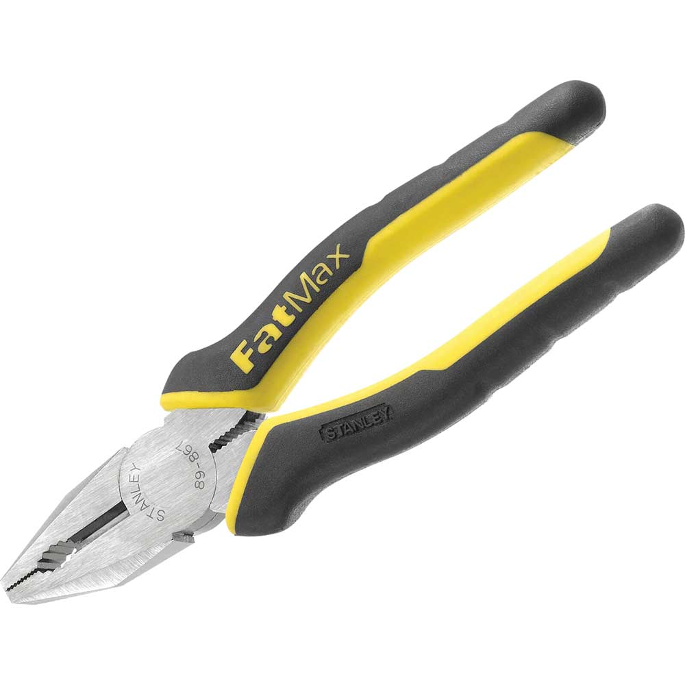 Image of Stanley Fat Max Steel Combination Pliers 180mm