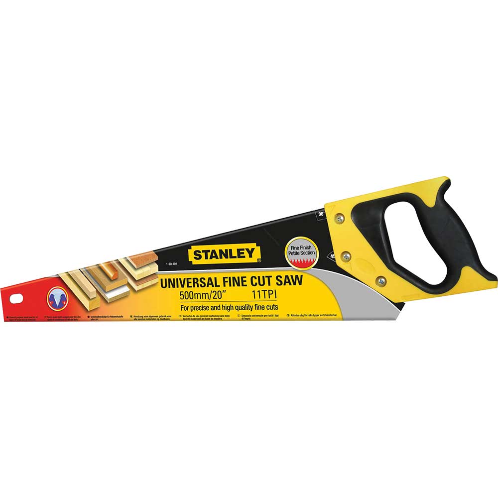 Image of Stanley Wood Hand Saw 20&quot; 11tpi