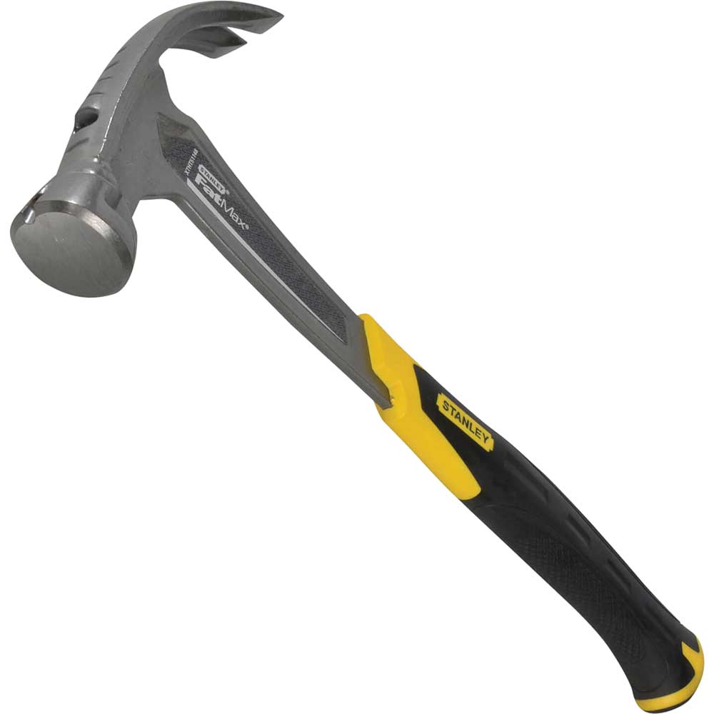 Image of Stanley FatMax XTREME Hi Velocity Curve Claw Framing Hammer 400g / 14oz