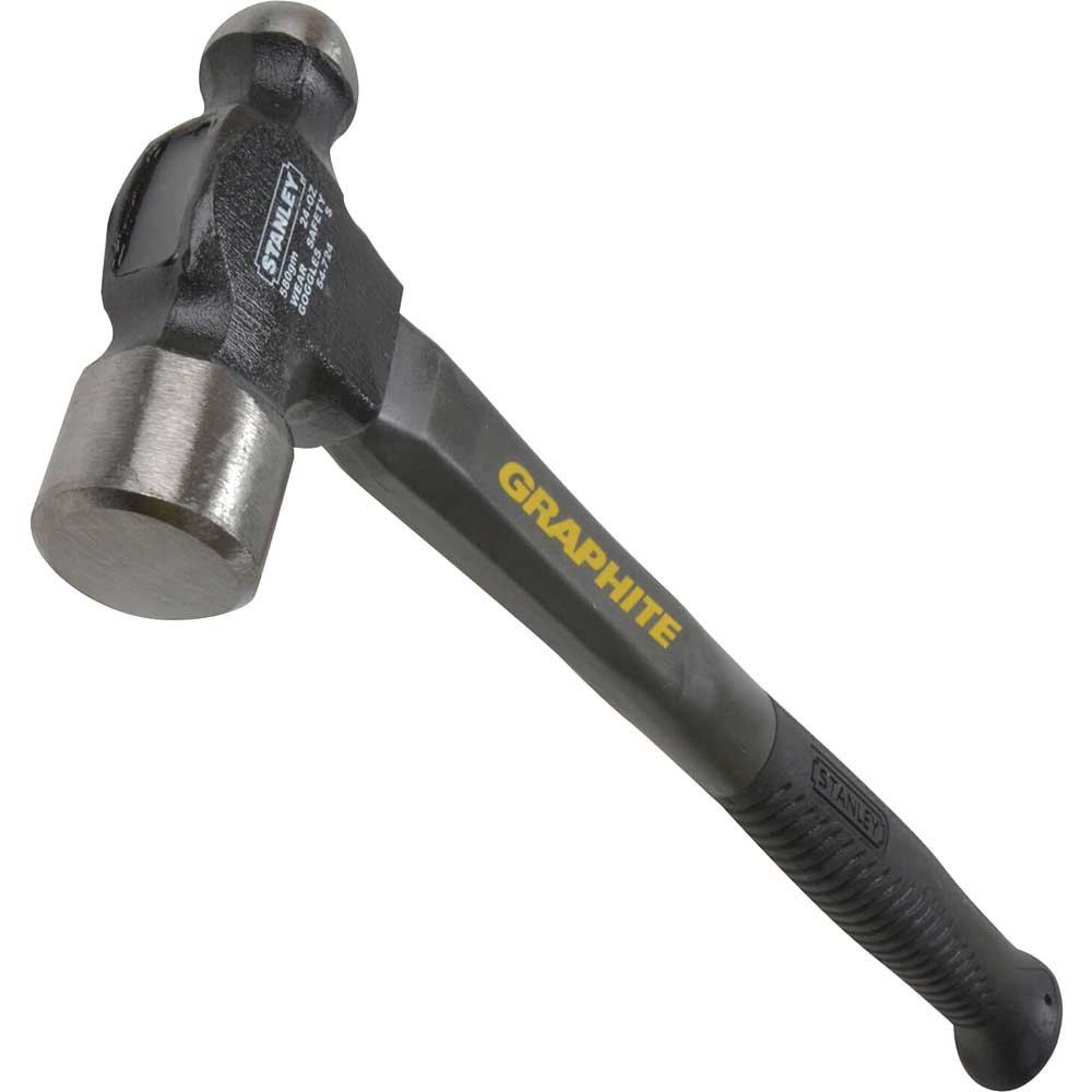 Image of Stanley Graphite Ball Pein Hammer 24Oz 1 54 724