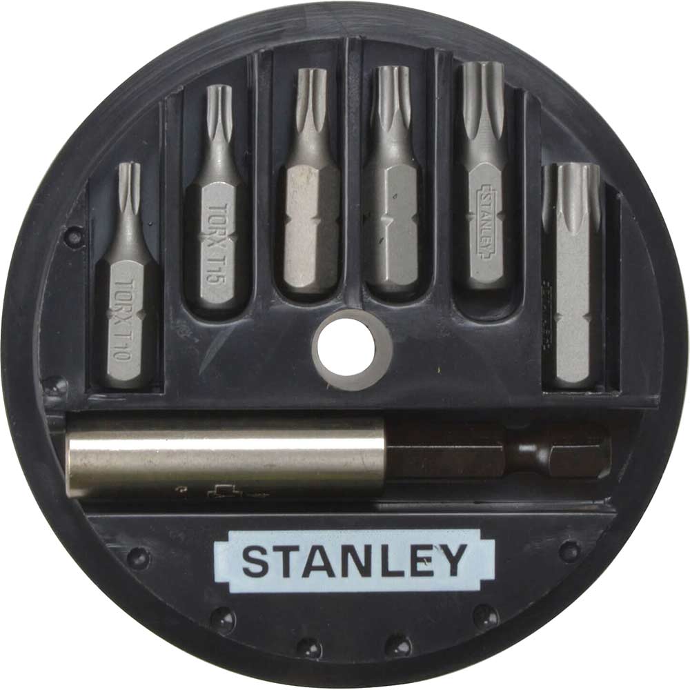 Image of Stanley 7 Piece Torx Driver Bit Set 1 68 739