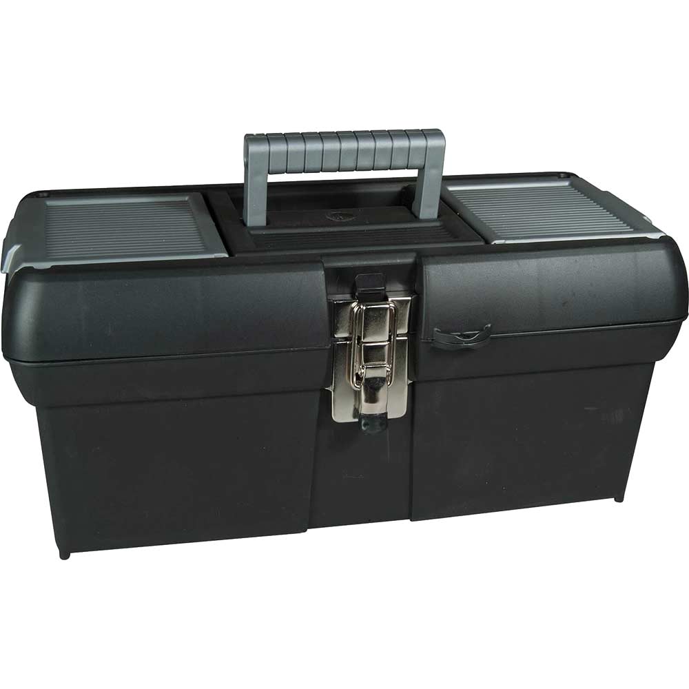 Image of Stanley Tool Box Black 400mm / 16&quot;