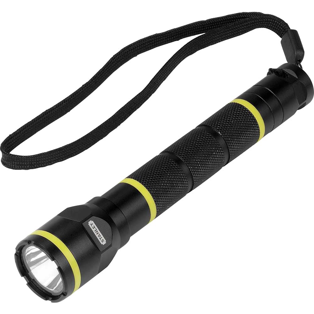 Stanley FatMax Aluminium Size Torch 2 x AA Batteries