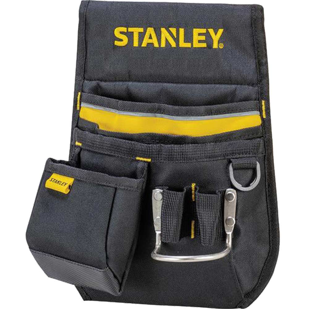 Stanley Multi Pocket Tool Pouch with Metal Hammer Loop