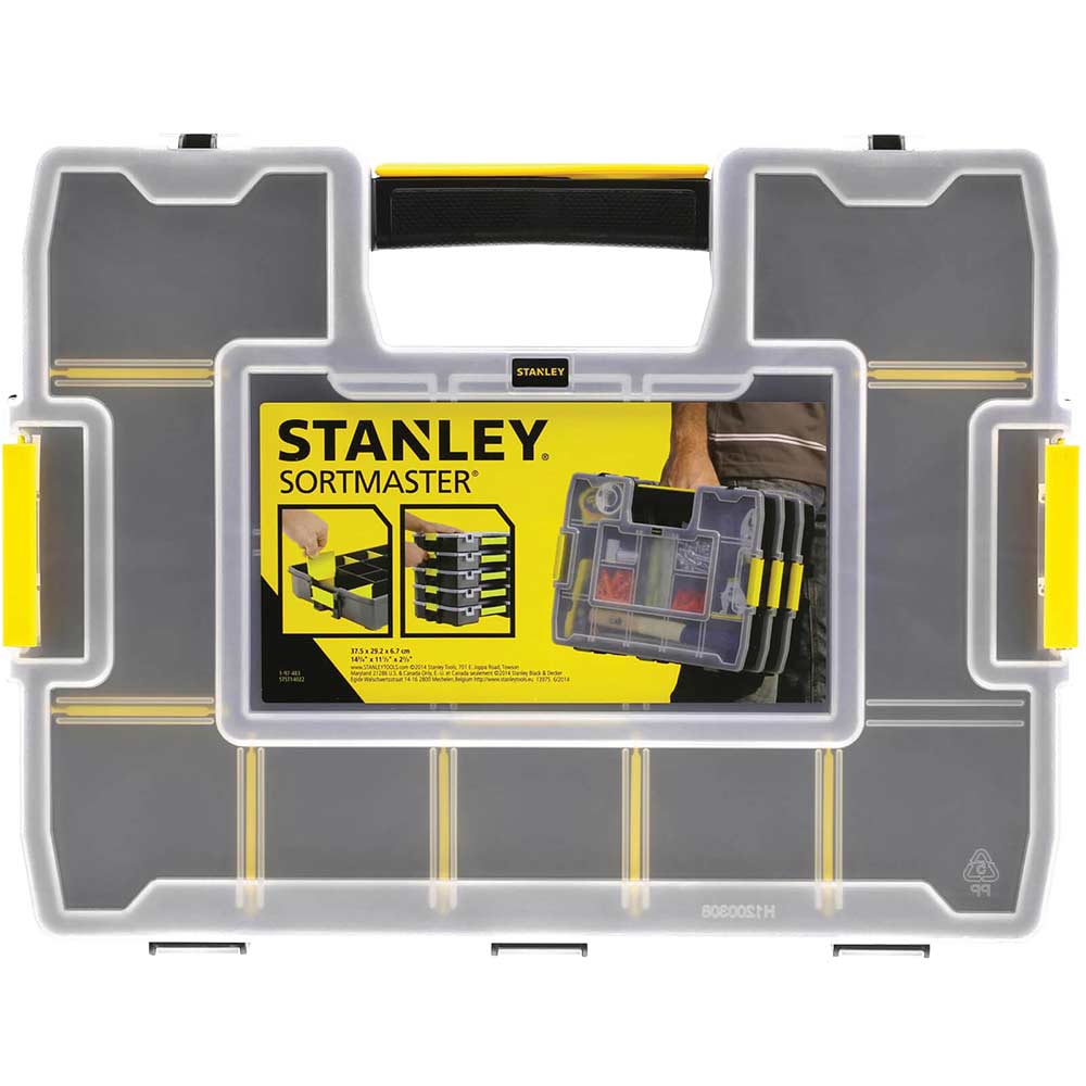Image of Stanley 14 Compartment Stackable Sortmaster Organiser
