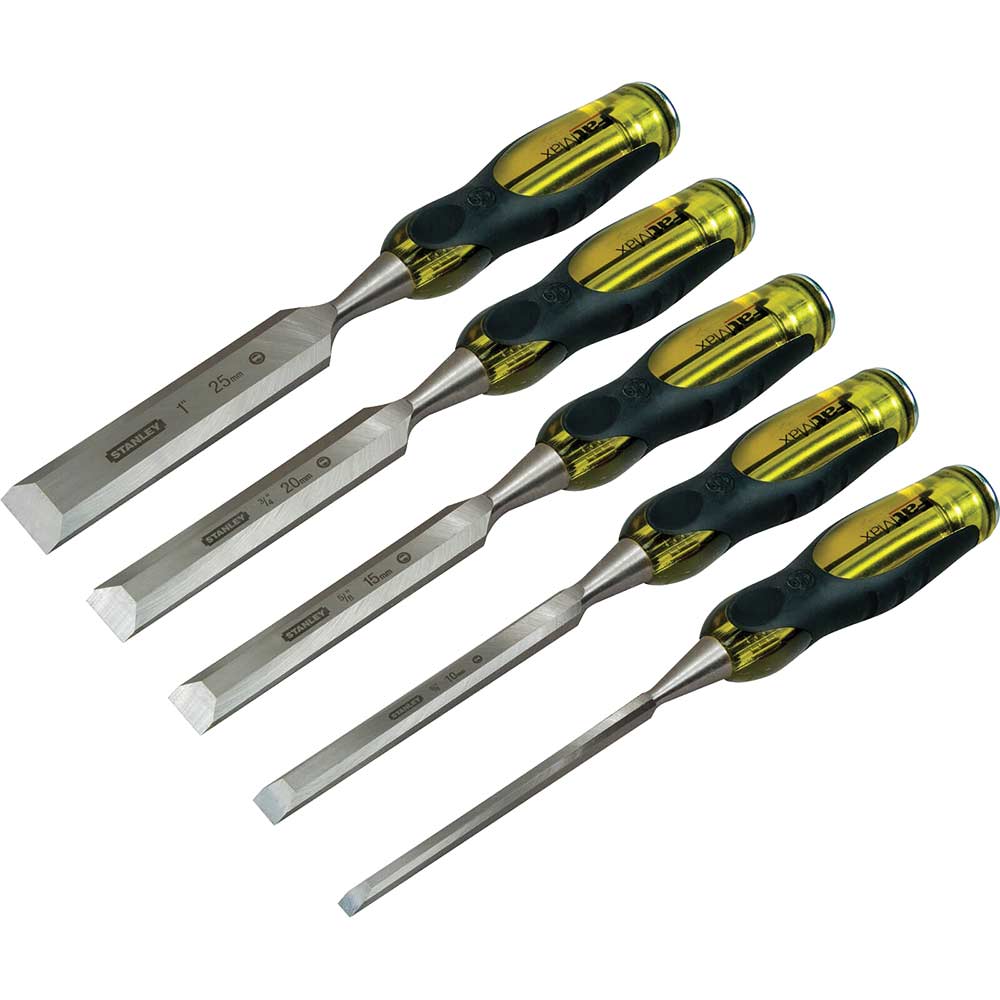 Image of Stanley Fat Max Professional 5 Piece Chisel Set