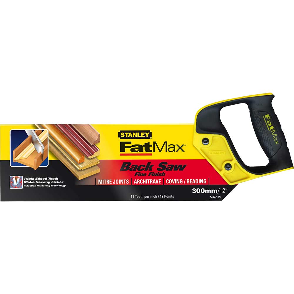 Stanley Fat Max Tenon / Back Saw 12"