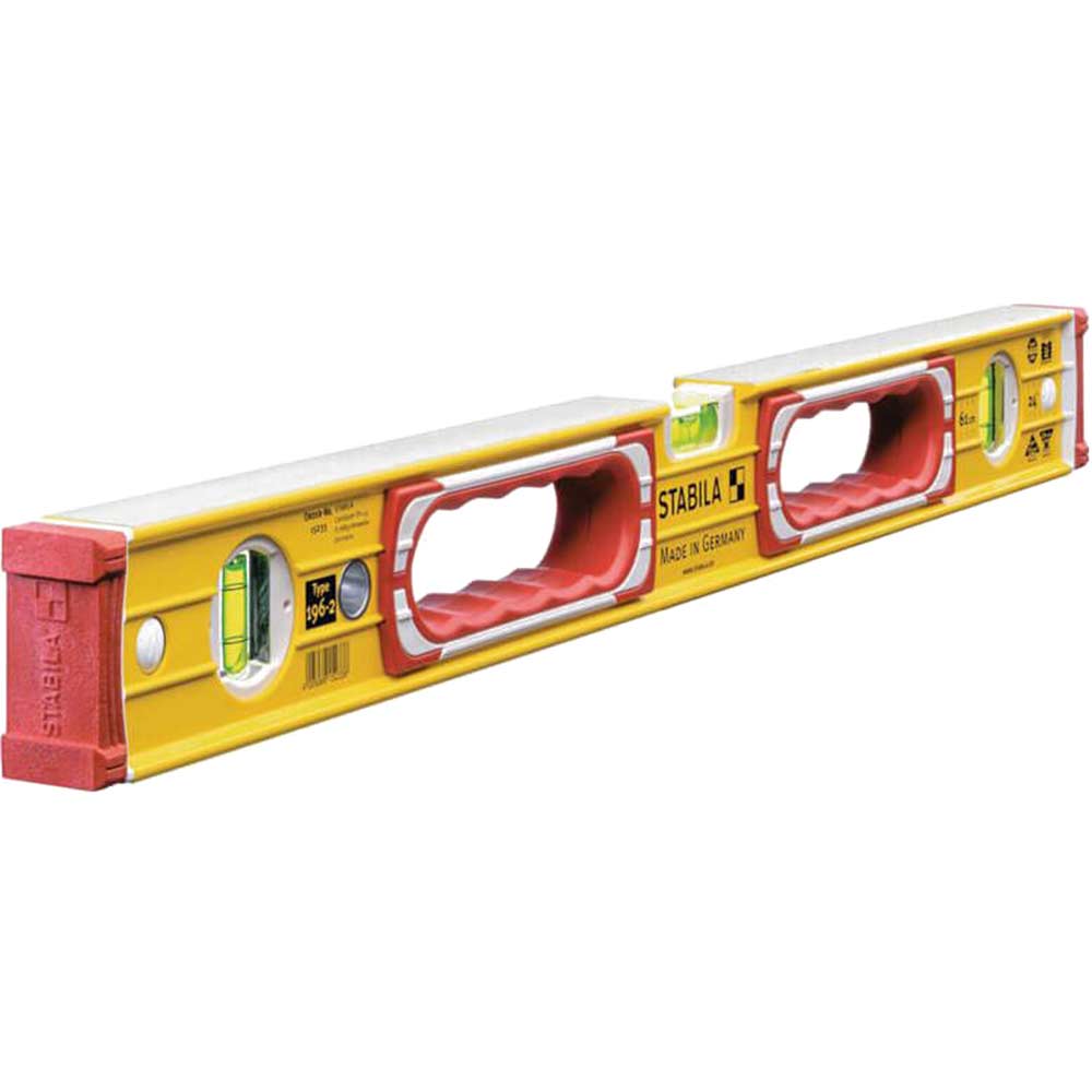 Image of Stabila 196-2 3 Vial Spirit Level 100cm / 40&quot;