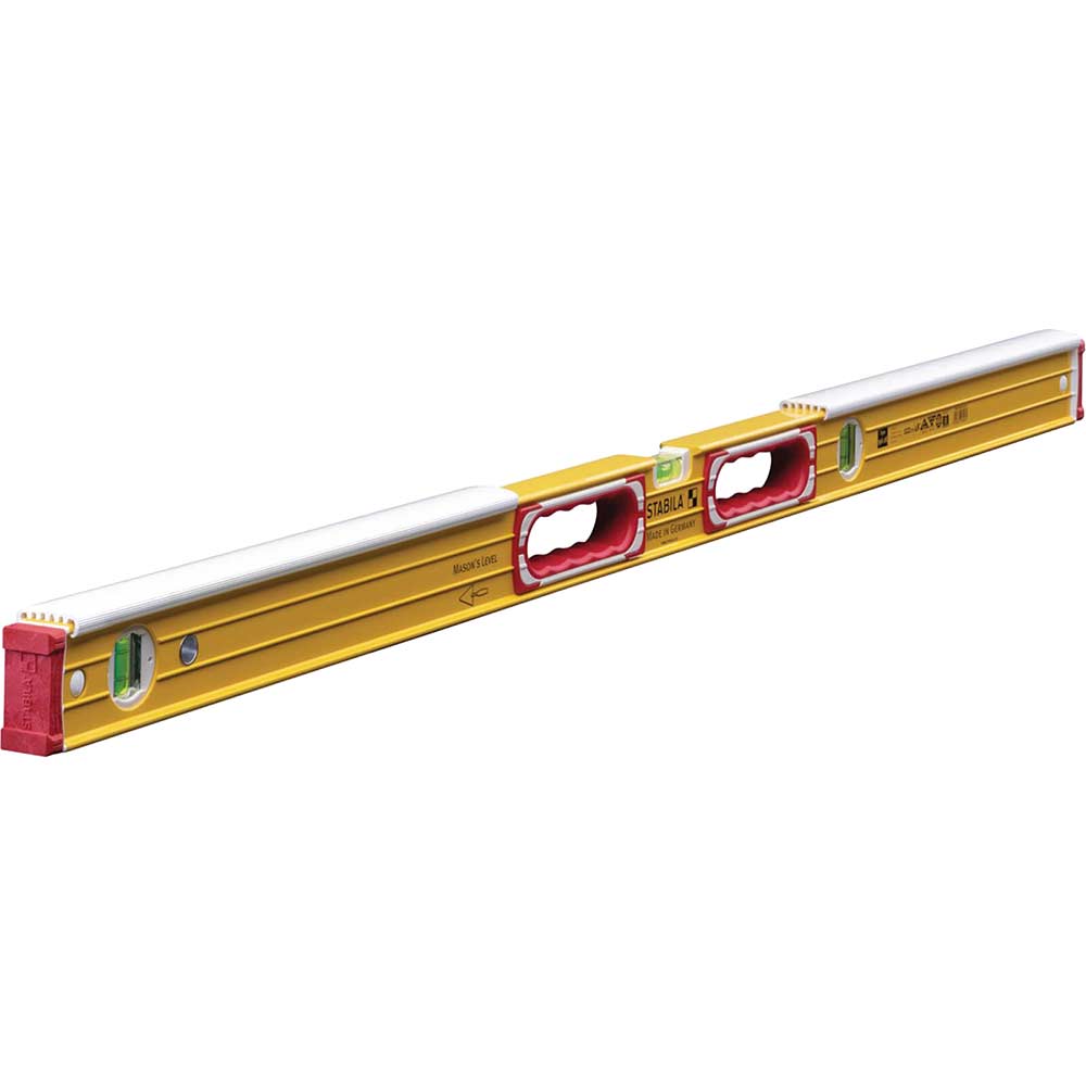 Image of Stabila 196-2-K Masons 3 Vial Spirit Level 120cm / 48&quot;