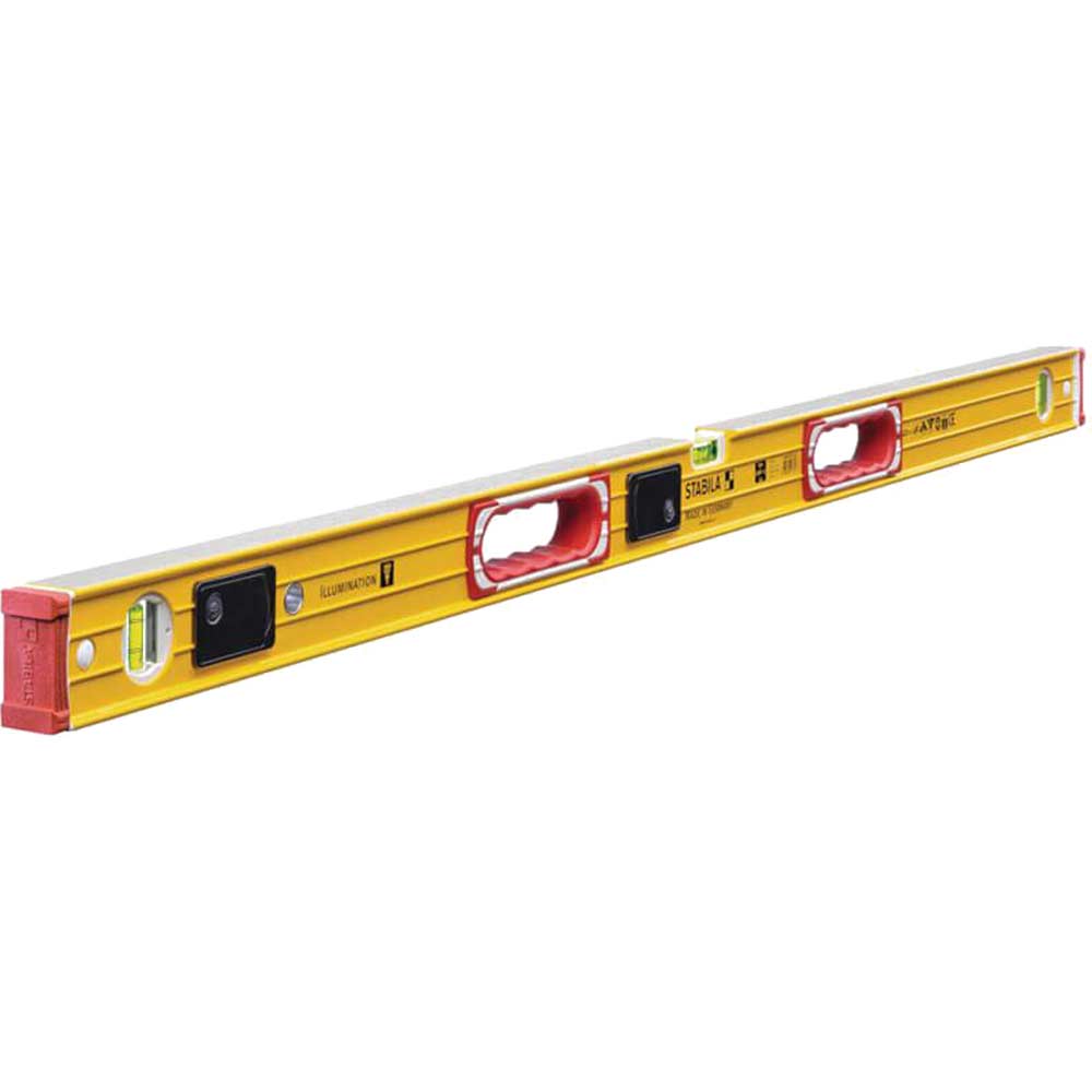 Stabila 196-2 Illuminated 3 Vial Spirit Level 120cm / 48"