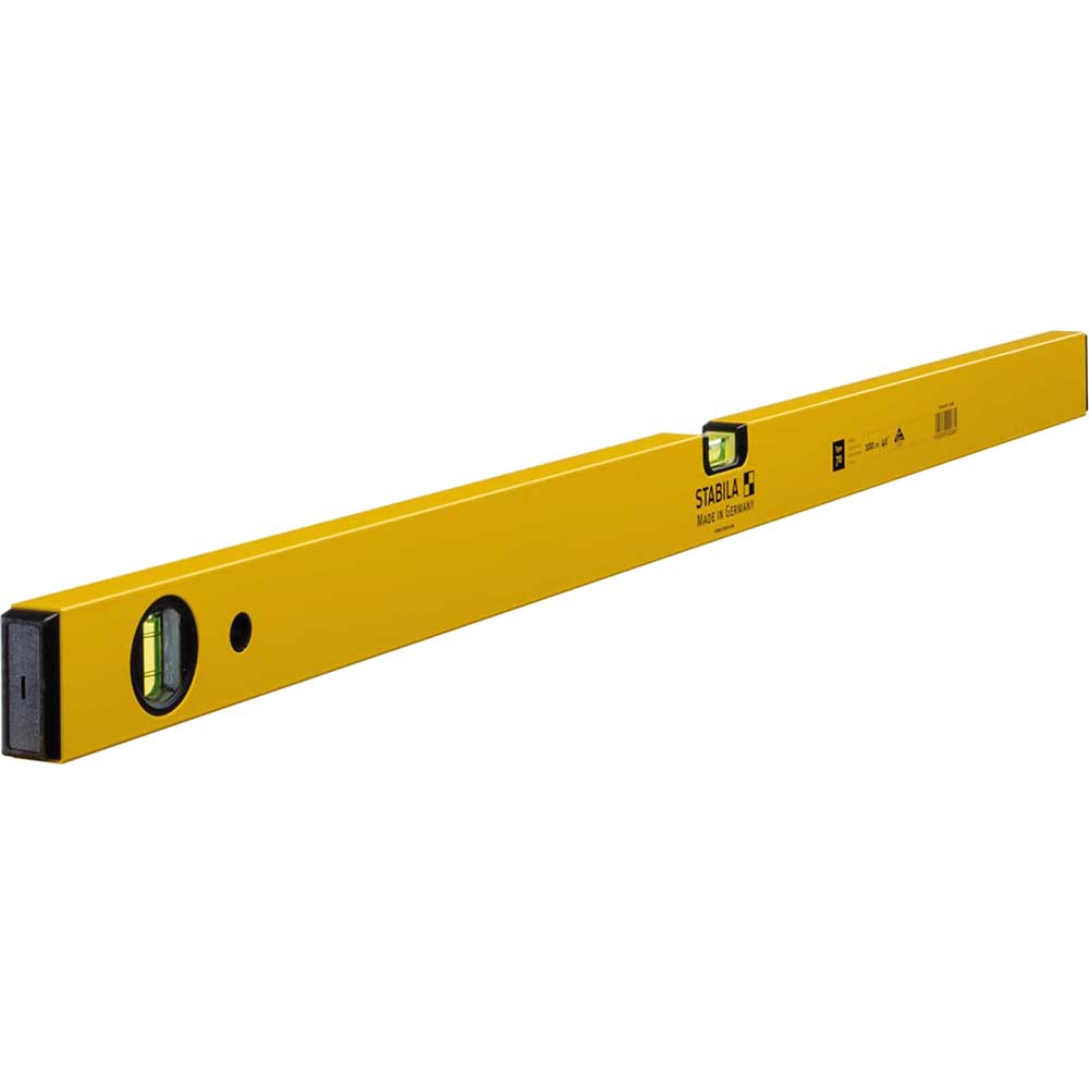 Image of Stabila 70-100 Single Plumb 2 Vial Spirit Level 100cm / 40&quot;
