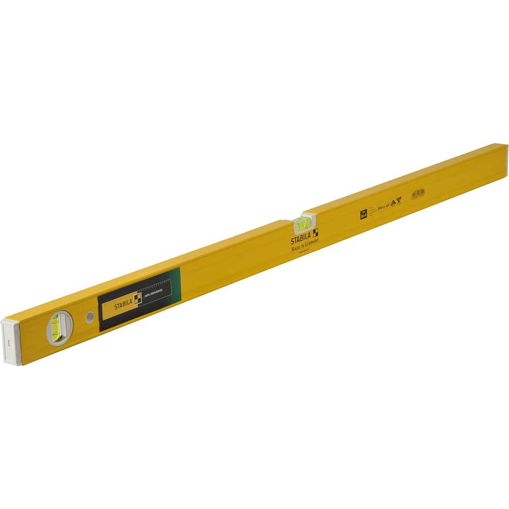Image of Stabila 80A 2 Vial Builders Spirit Level 100cm / 40&quot;