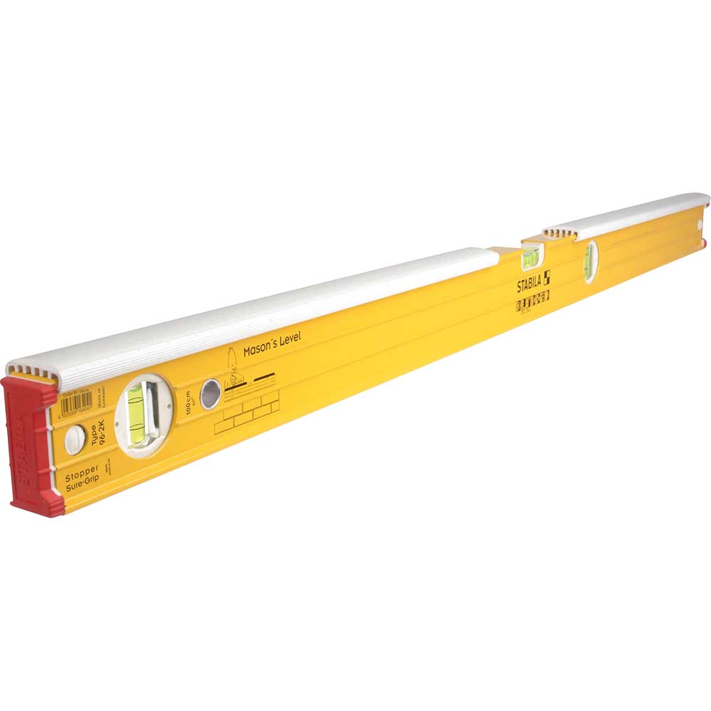 Image of Stabila 96-2-K Masons 2 Vial Spirit Level 80cm