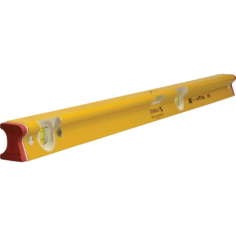 Image of Stabila R-Type Extra Wide 3 Vial Spirit Level 100cm / 40&quot;