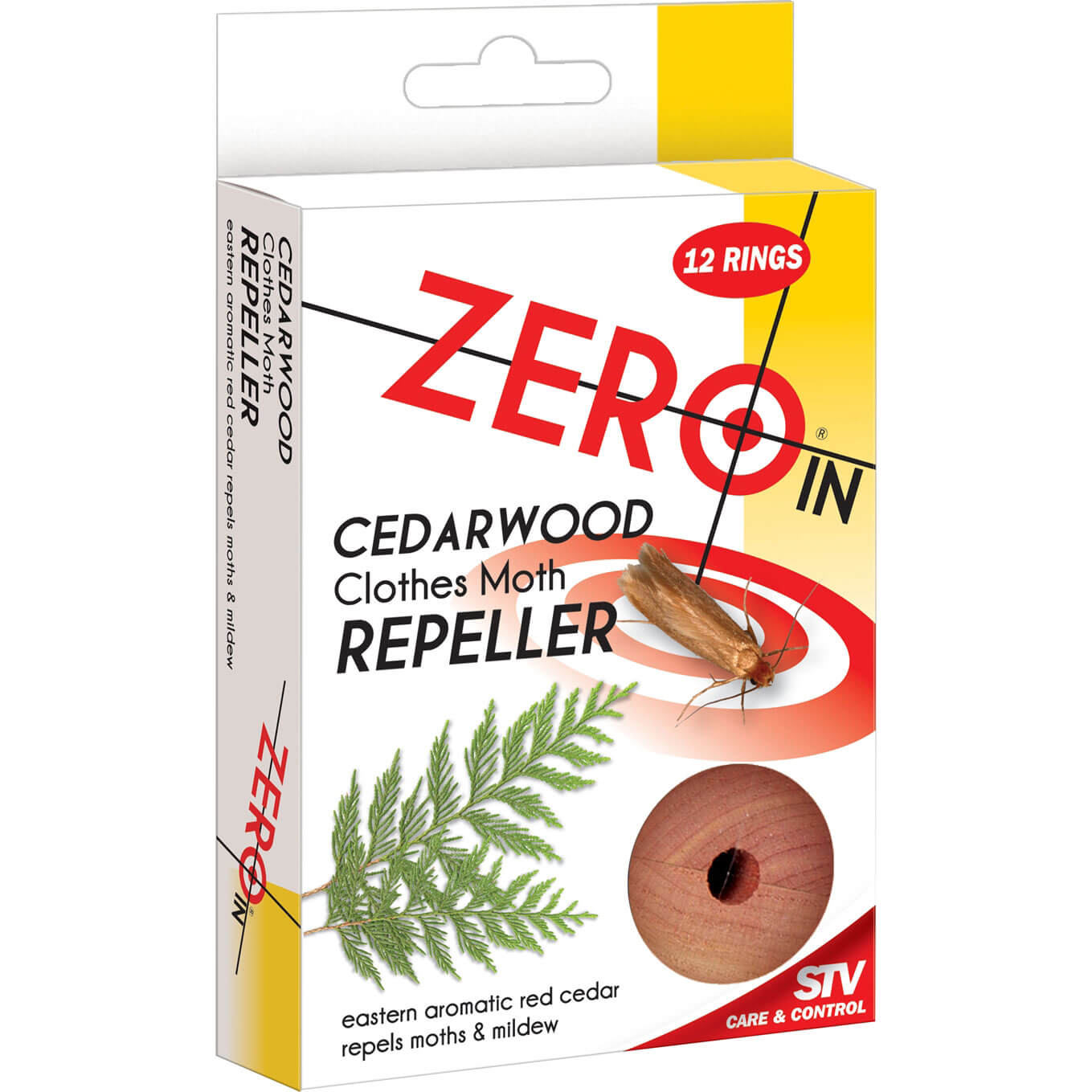 STV Big Cheese Zero In Moth Repeller Cedar Rings