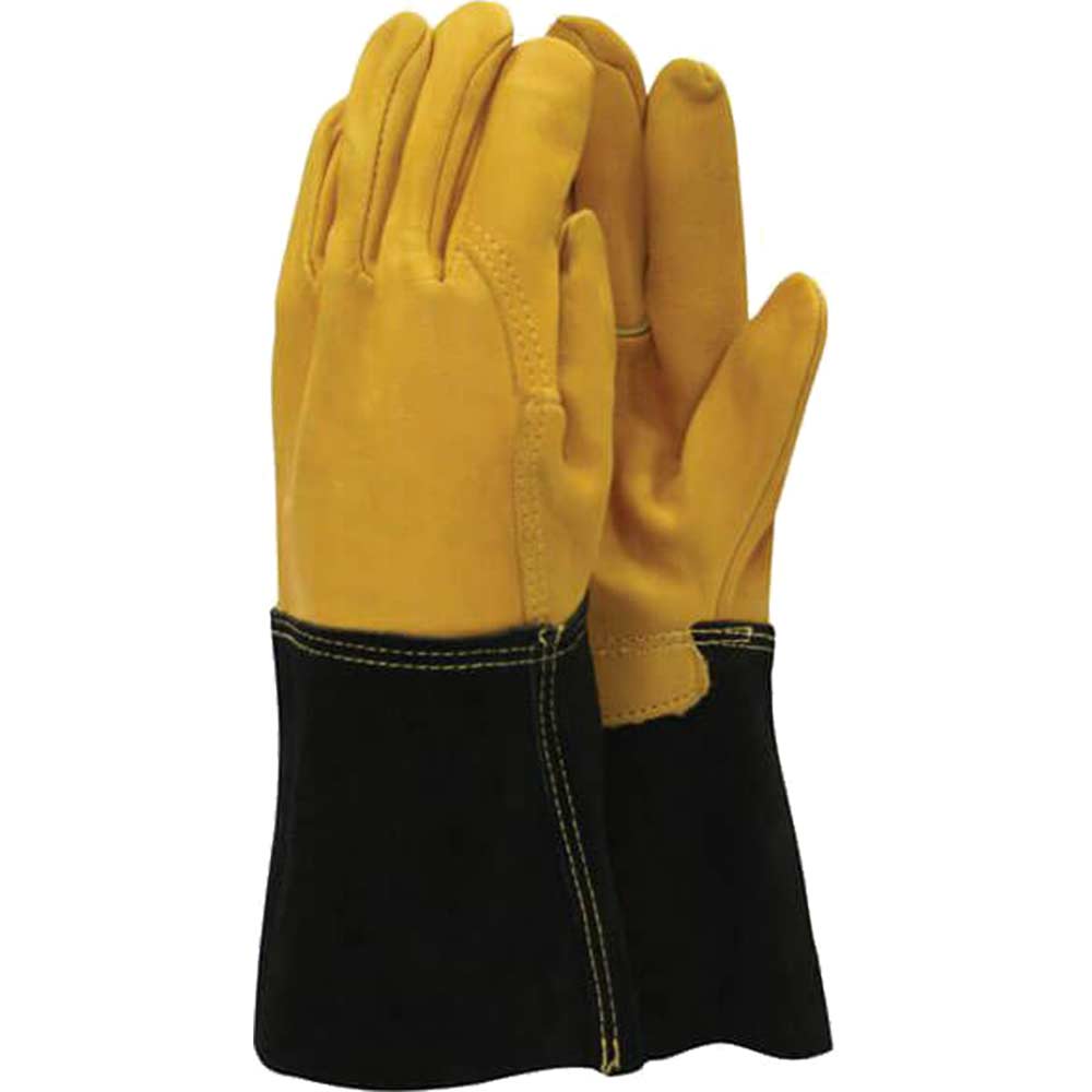 Image of Town & Country Tgl415 Mens Leather Palm Gauntlet
