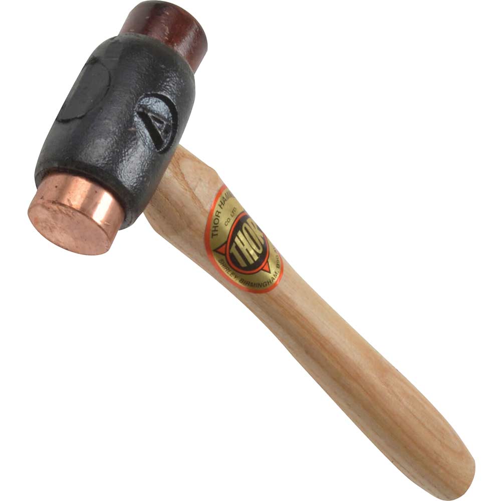 Thor 208 Copper / Hide Hammer Size A