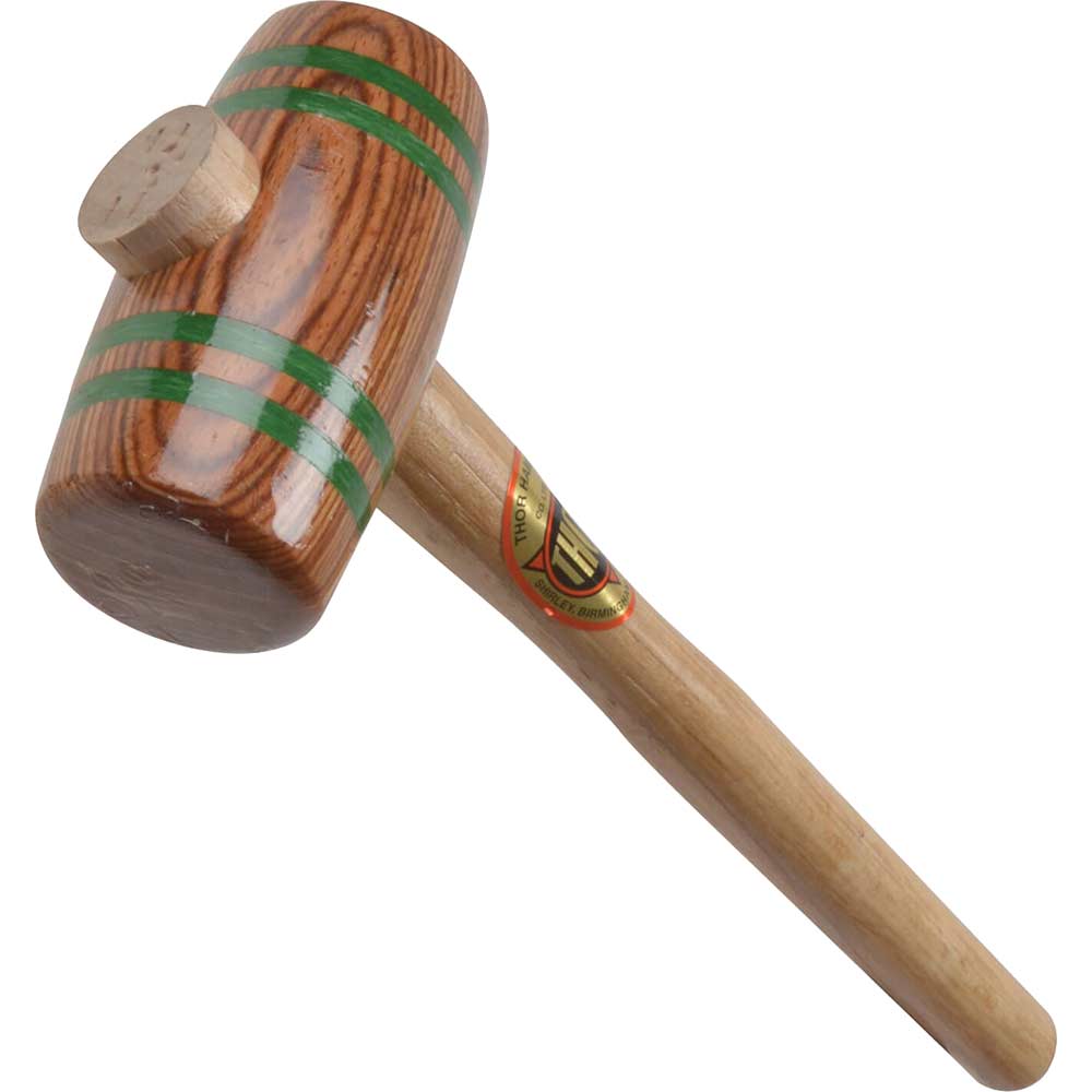 Image of Thor 8050 Cylindrical Hardwood Mallet 2&quot;.