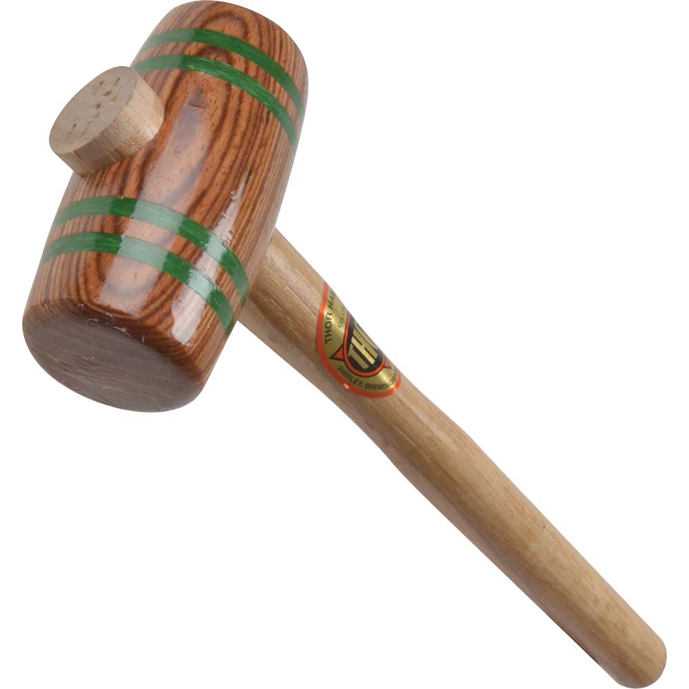 Thor 8050 Cylindrical Hardwood Mallet 2".