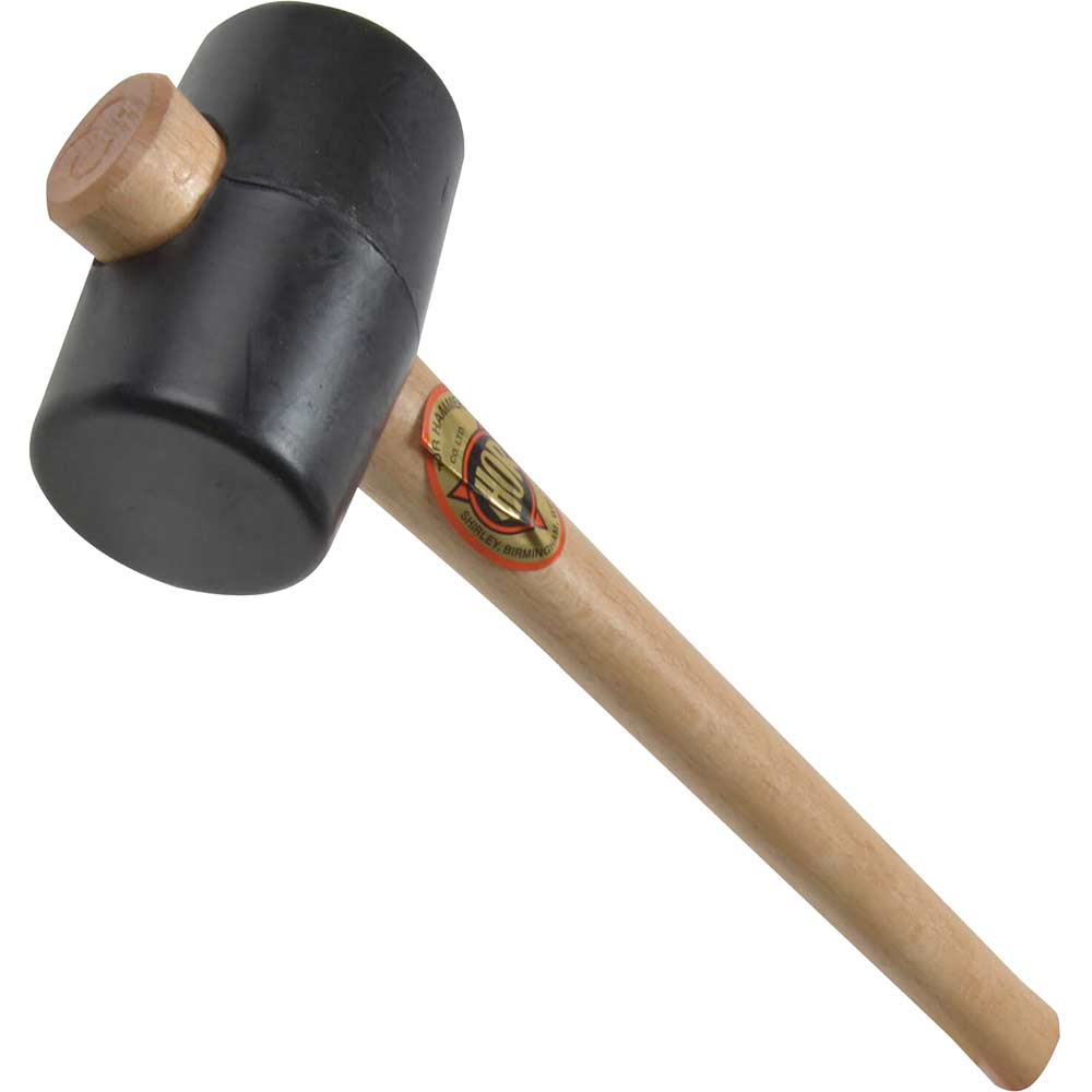 Thor 952 Black Rubber Mallet 2.1/8"