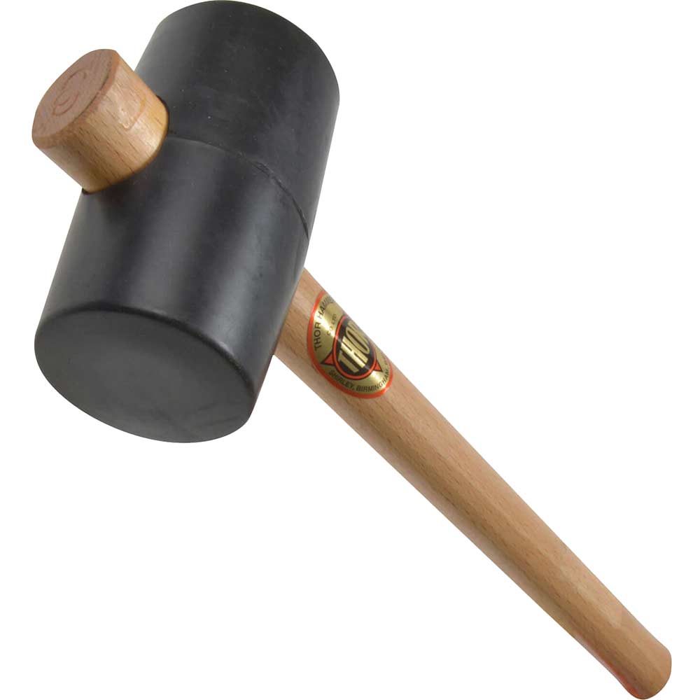 Thor 953 Black Rubber Mallet 2.1/2"