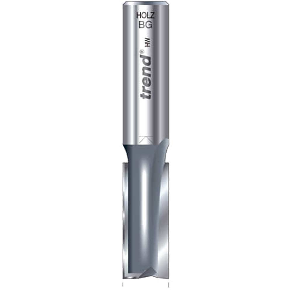 Image of Trend Two Flute 12.55mm Dia x 25.mm Cut (Tct Router Cutter Range / Straight Two Flute)