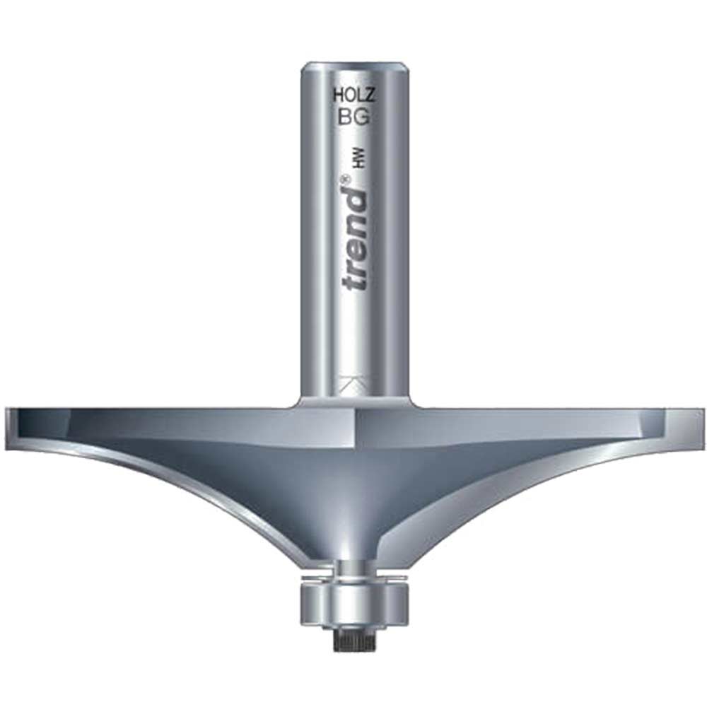 Image of Trend Hand Rail 51mm Rad x 82.7mm Dia (Tct Router Cutter Range / Hand Rail)