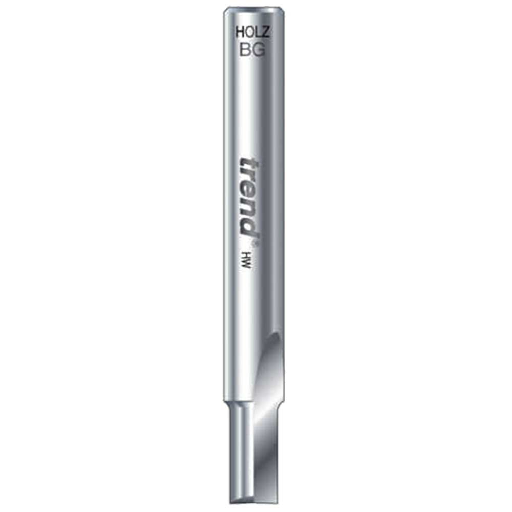 Image of Trend Aluminium Cutter 6.3mm Dia (Hss Router Cutter Range / Aluminium)