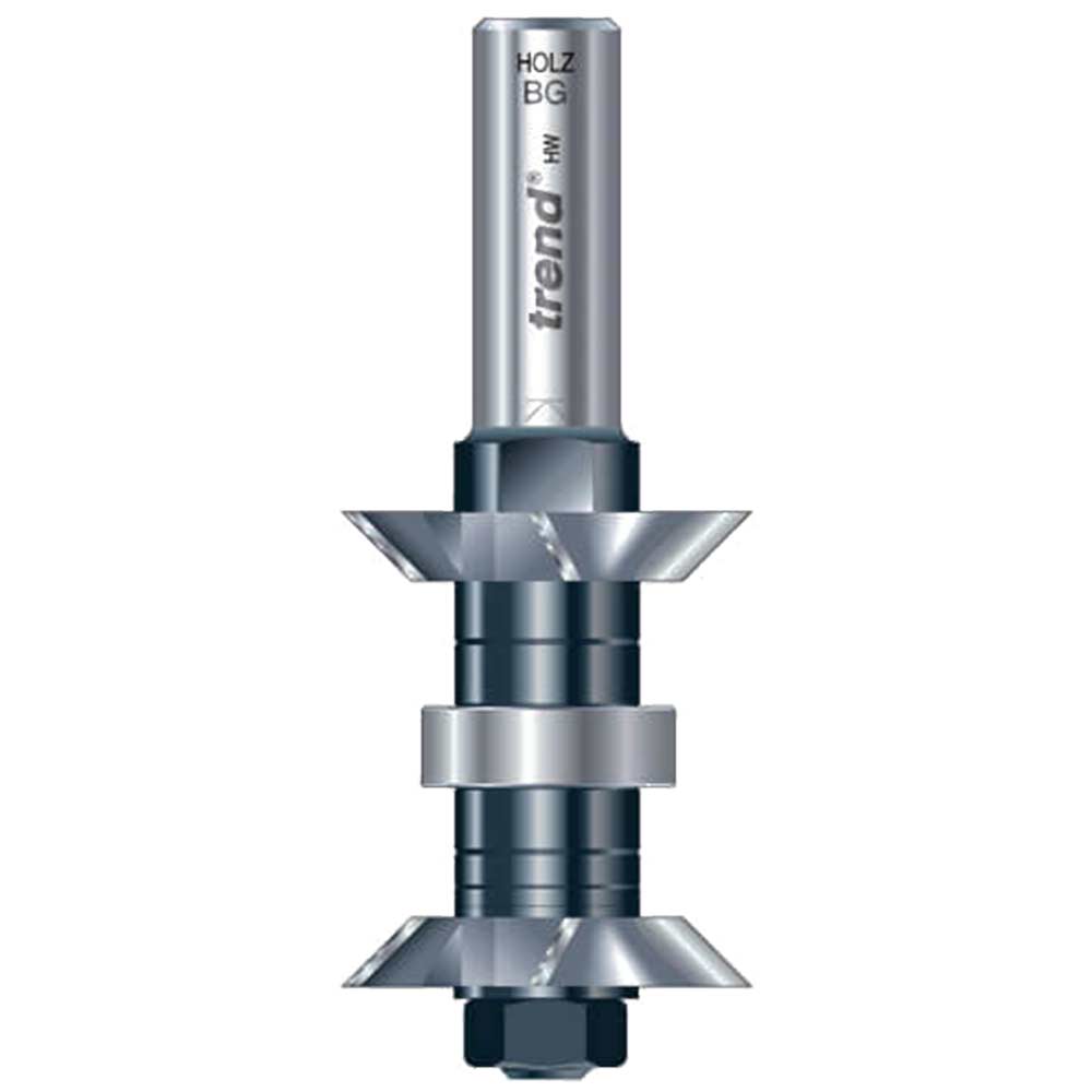 Trend B/Guided Adjust Chamfer A=45¡ (Tct Router Cutter Range / Laminate Trimmers)