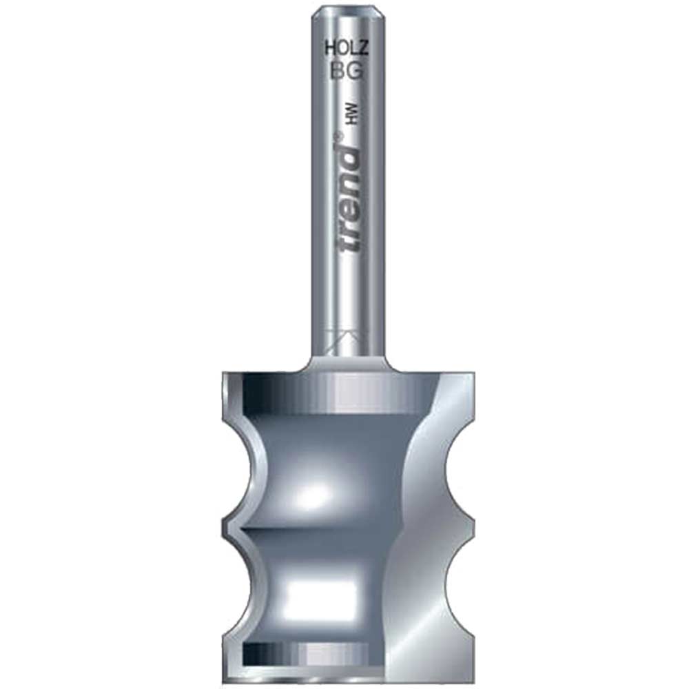 Image of Trend Reed Mould 5mm Rad x 22mm Dia (Tct Router Cutter Range / Bead)
