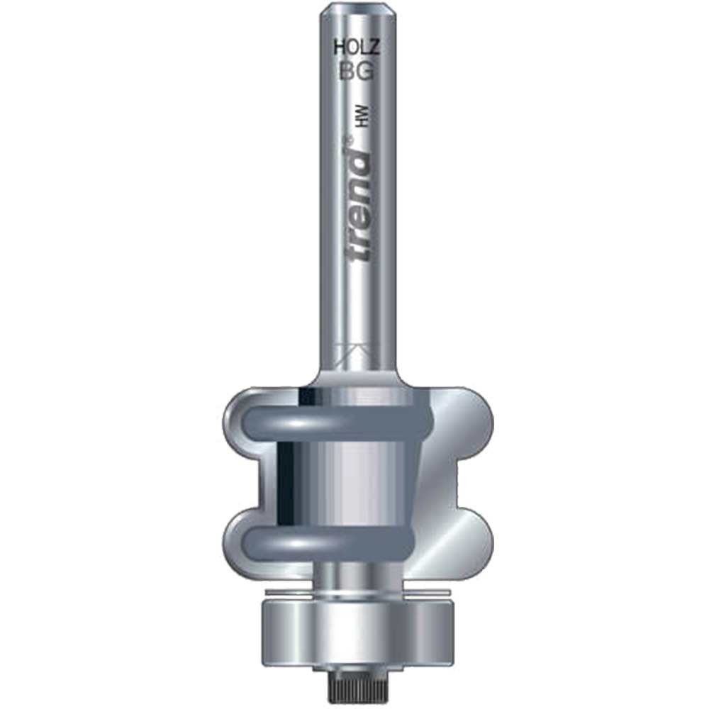 Trend B/Guided Sunk Bead 3mm Rad (Tct Router Cutter Range / Sunk Bead)