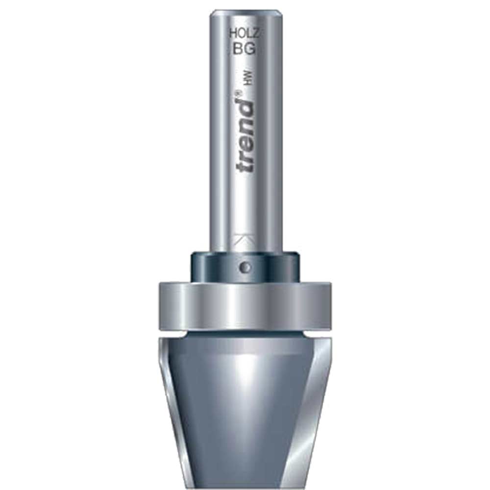 Image of Trend Bevel Guided 28.5mm Dia (Tct Router Cutter Range / Corian)