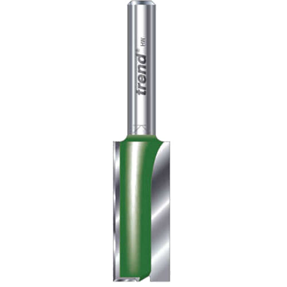 Image of Trend Two Flute 12.55mm Dia x25.4mm Cut (Tct Router Cutter Range / Straight Two Flute)