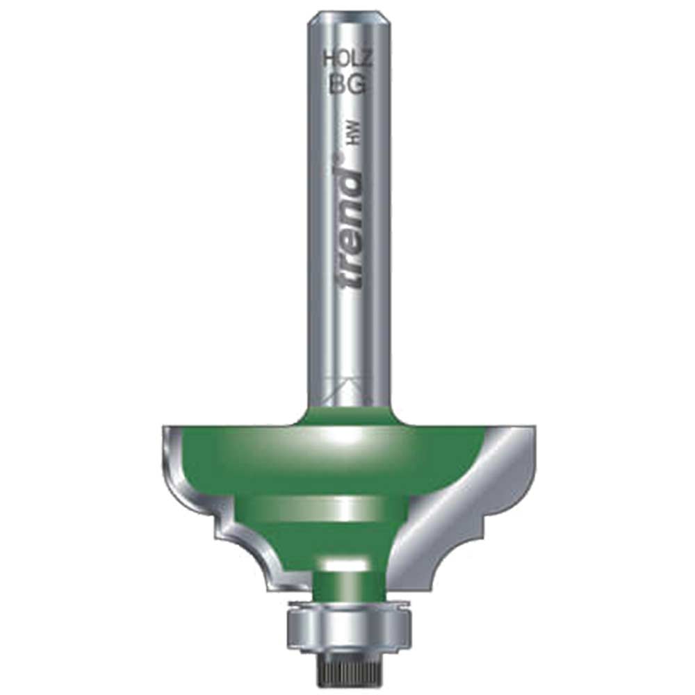 Image of Trend S/Guided Broken Ogee Quirk 4mm Rad (Tct Router Cutter Range / Ogee)