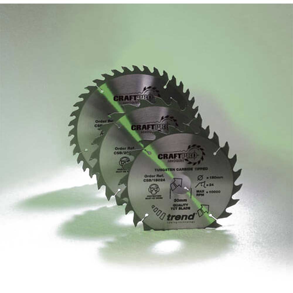 Trend Craft Saw Blade 184mm x 58T x 30mm (Saw Blades / Circular Saw Blade 184mm)